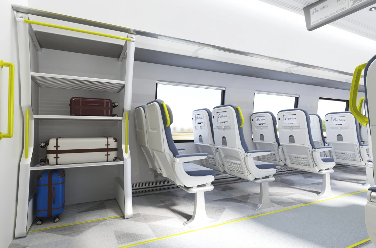 „RB Rail AS“ pristato pirmojo virtualaus koncepcinio traukinio išankstinę apžvalgą