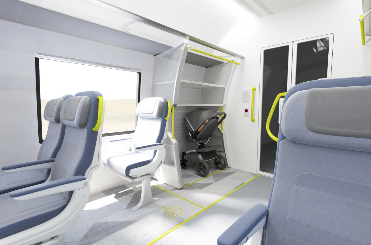 „RB Rail AS“ pristato pirmojo virtualaus koncepcinio traukinio išankstinę apžvalgą
