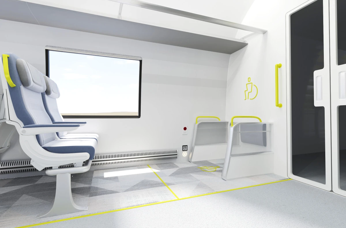 „RB Rail AS“ pristato pirmojo virtualaus koncepcinio traukinio išankstinę apžvalgą