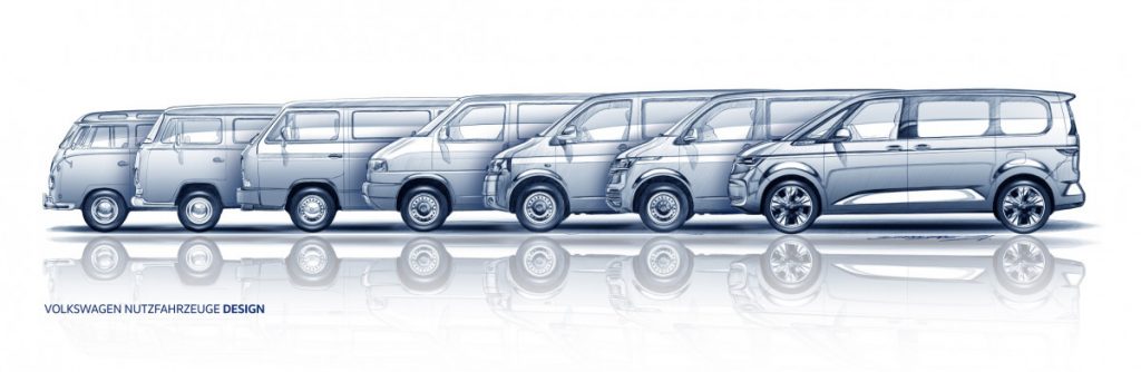 „Volkswagen“ parodė, koks bus naujasis „Multivan“