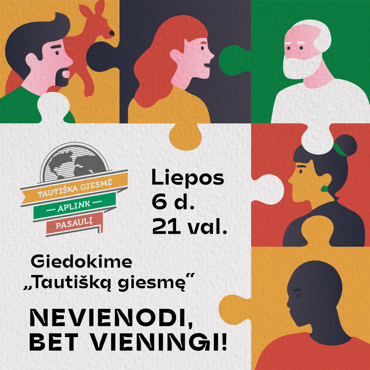 Tautiska Giesme FB Post 1080x1080px