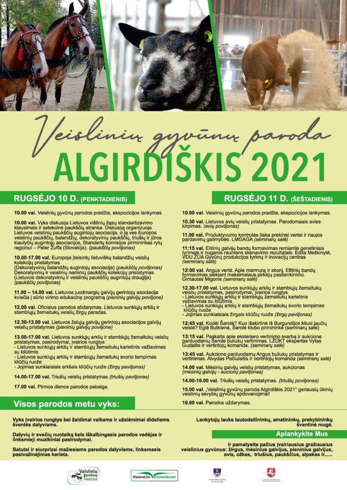 veisliniu gyvunu paroda algirdiskis