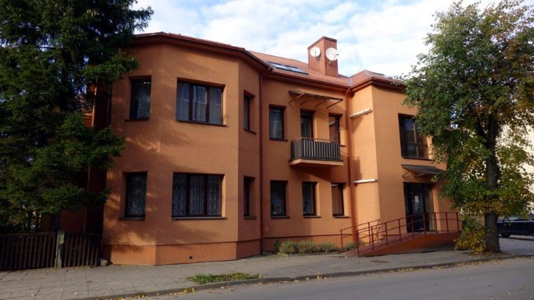 Namas kuriame gyveno aktorius B. Babkauskas. Giedriaus Zauros nuotrauka scaled e1634799721495