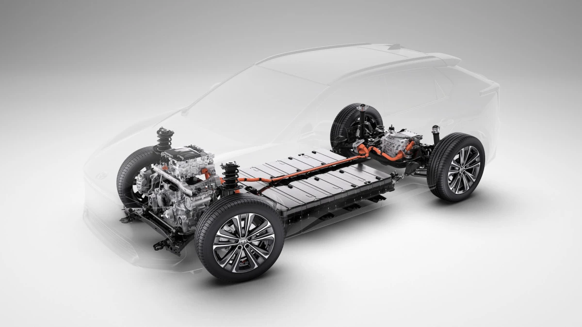 Pasauliui pristatytas visiškai naujas „Toyota bZ4X“ modelis