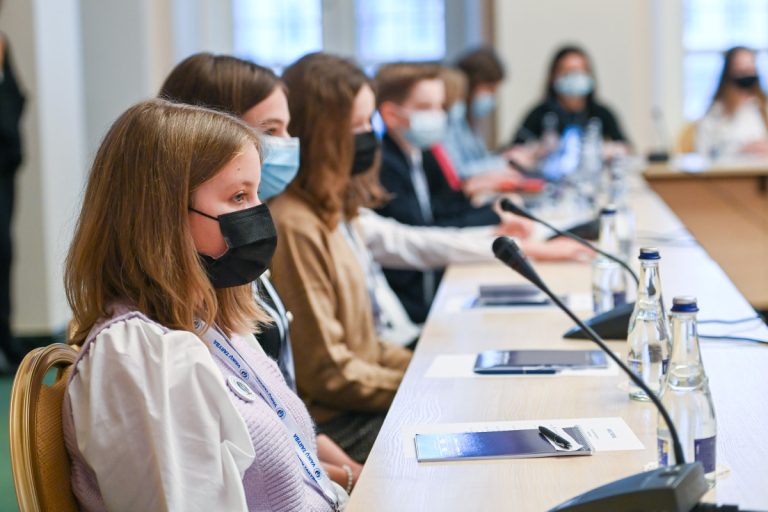 Vaiku taryba. R. Dackaus nuotr.