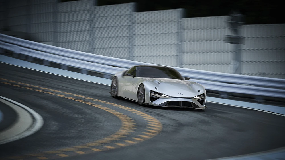 „Lexus“ džiugina gerbėjų akis: pasidalijo ateities sportinio elektromobilio nuotraukomis