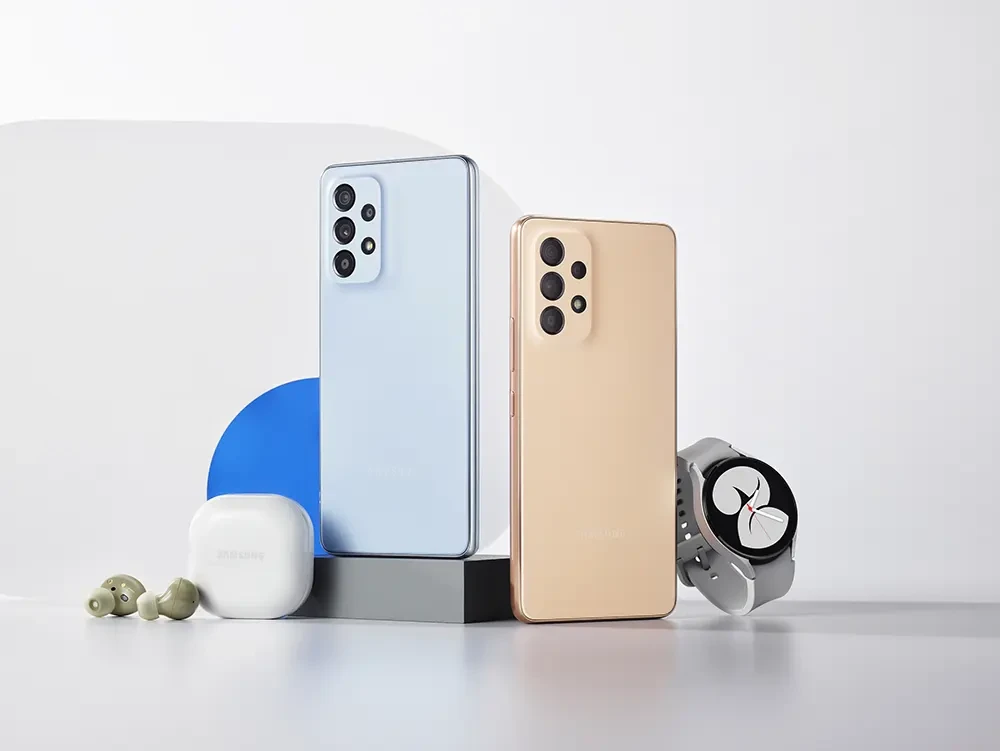 Galaxy A53 5G Galaxy Watch4 Galaxy Buds2 copy