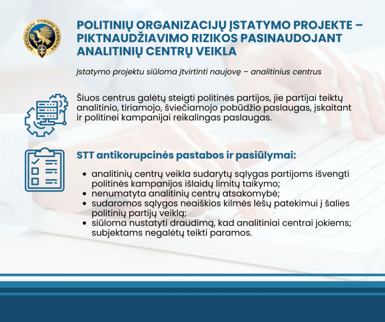 analitiniu centru veikla kpv