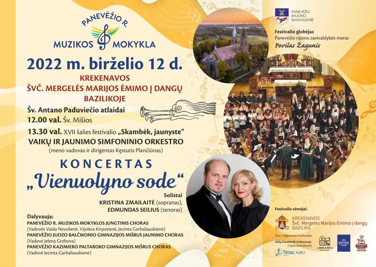 Plakatas Skambek jaunyste