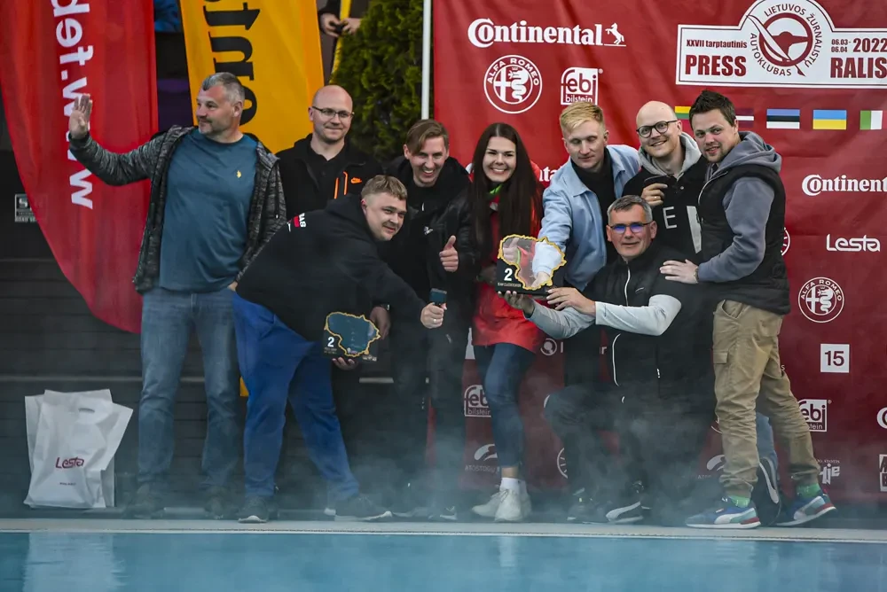 Pajūryje finišavo 27-asis „Press ralis“: po dviejų azarto kupinų dienų paaiškėjo greičiausi ekipažai