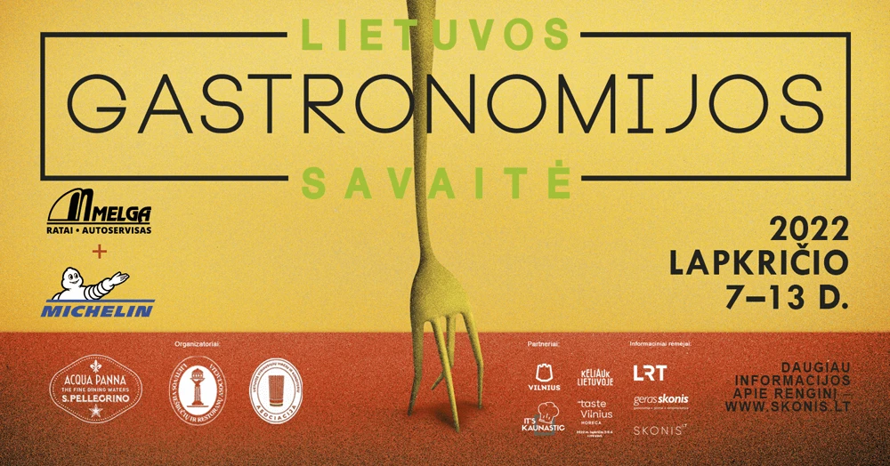 XII Gastronomijos savaitėje – Rytų ir Balkanų virtuvių interpretacijos bei artėjančių švenčių nuojauta