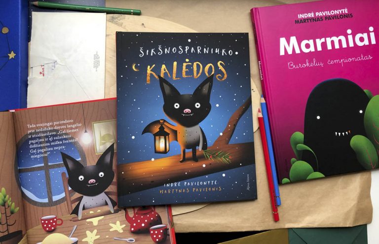Indrės Pavilonytės ir Martyno Pavilonio knygos