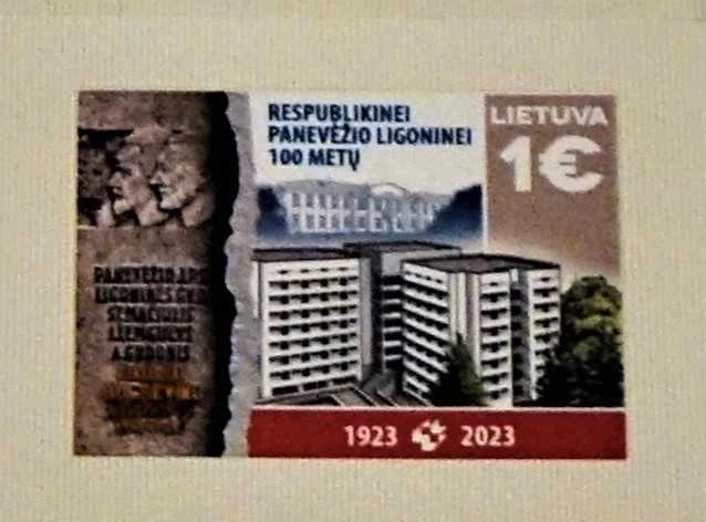 100-metį Panevėžio ligoninė pasitiks asmeniniu pašto ženklu ir atviruku