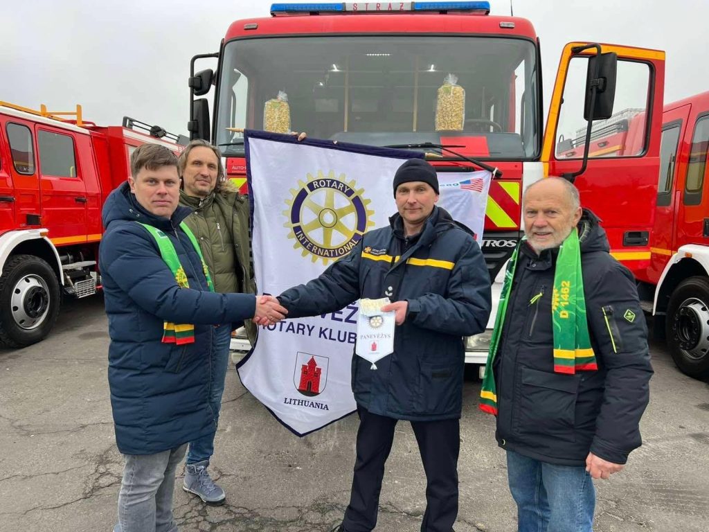 Panevezio rotary gaisrines