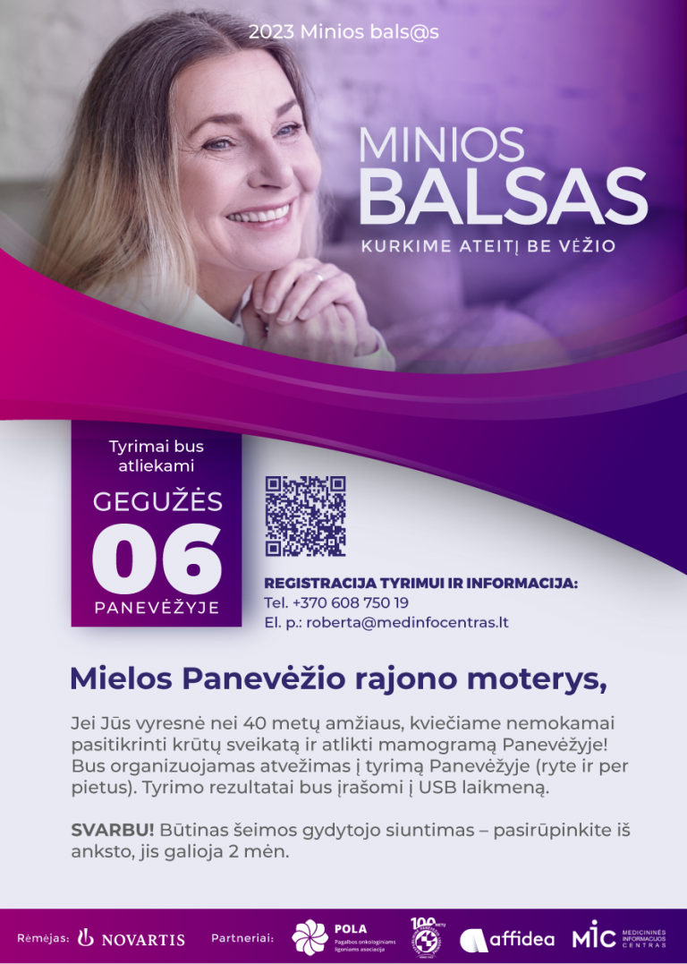 Mamografija Panevezys