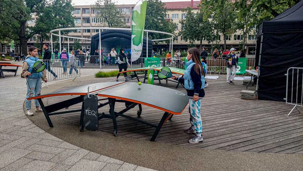 Panevėžyje vyko didžiausia sporto ir pramogų šventė Lietuvoje Olimpinė diena