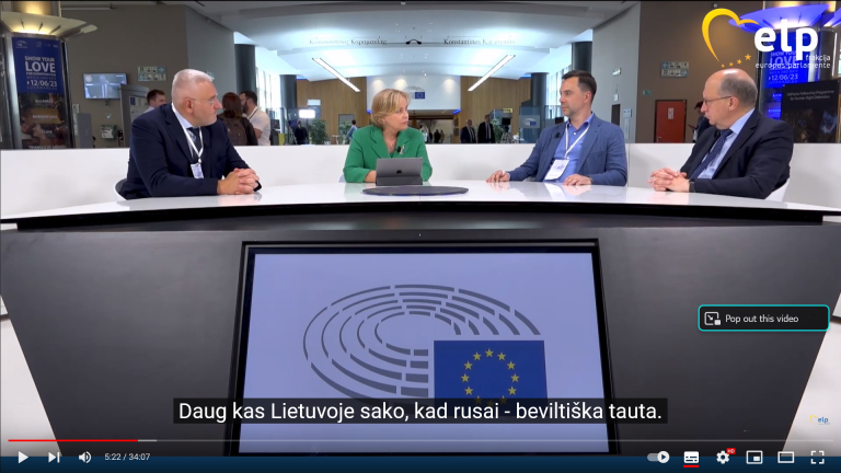 Screenshot 2023 06 07 at 16 57 57 Savaites pokalbis su Feiginu ir Arestoviciumi 2023 m. birzelio 7 d