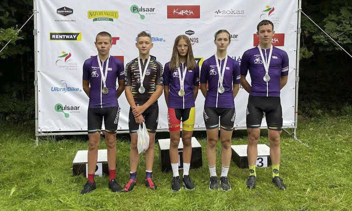 Panevėžio sporto centro dviratininkams – prizinės vietos
