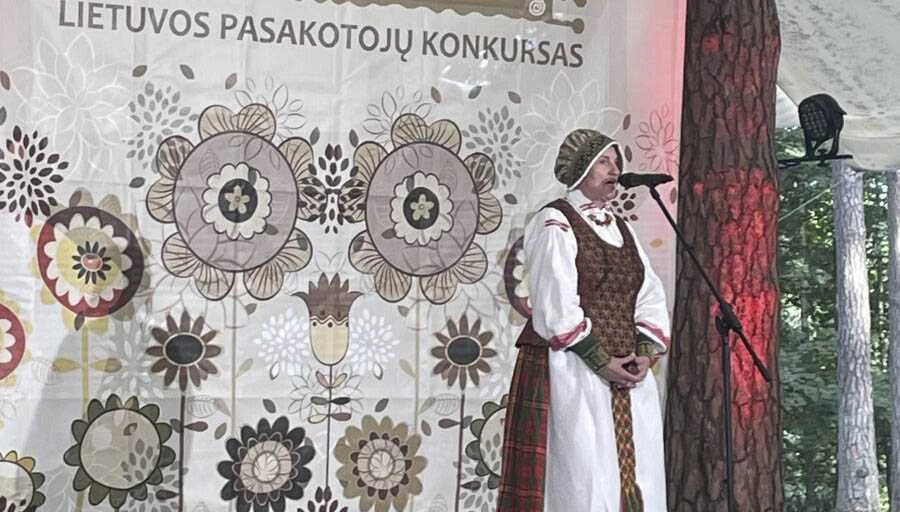 Panevėžio rajono atstovės Lietuvos pasakotojų konkurse „Žodzis žodzį gena“