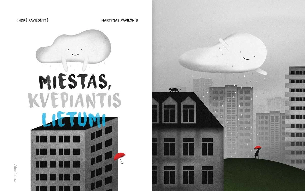 Miestas kvepiantis lietumi