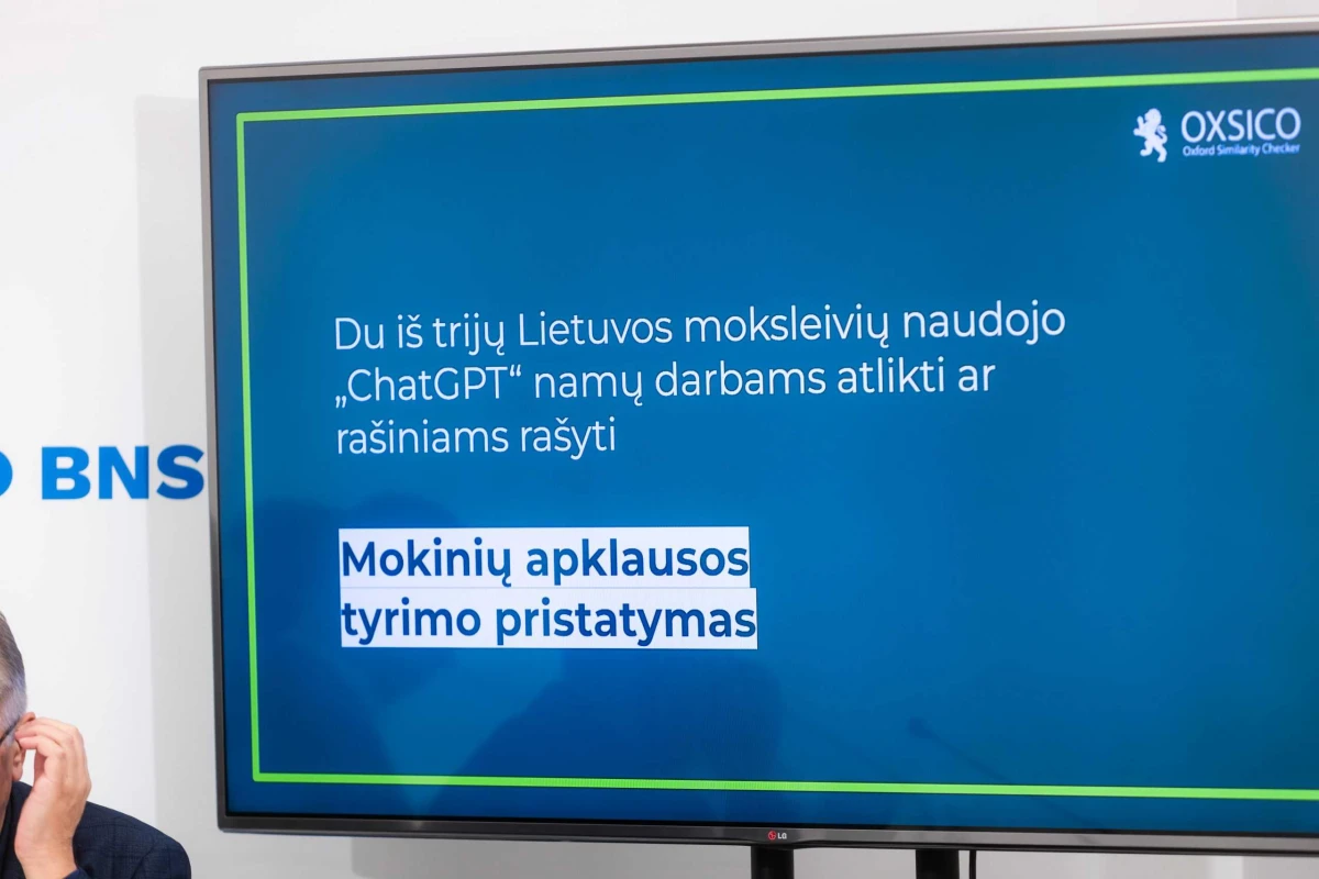 Tyrimo pristatymas Greta Skaraitiene BNS nuotrauka scaled