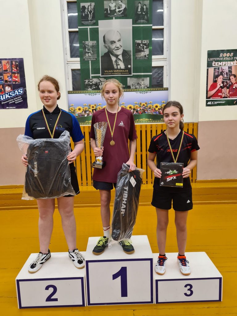 Panevėžyje vyko stalo teniso turnyras V. Variakojui atminti