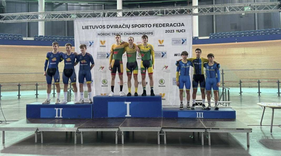 Panevėžio Raimundo Sargūno sporto gimnazijos dviratininkai sėkmingai startavo Šiaurės šalių treko čempionate