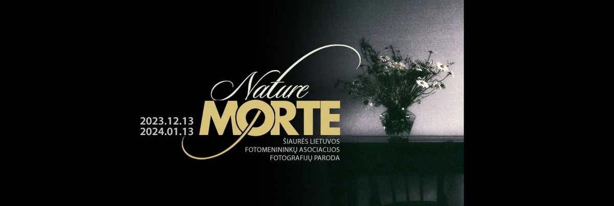Šiaurės Lietuvos fotomenininkų asociacijos parodoje –  natiurmorto žanras