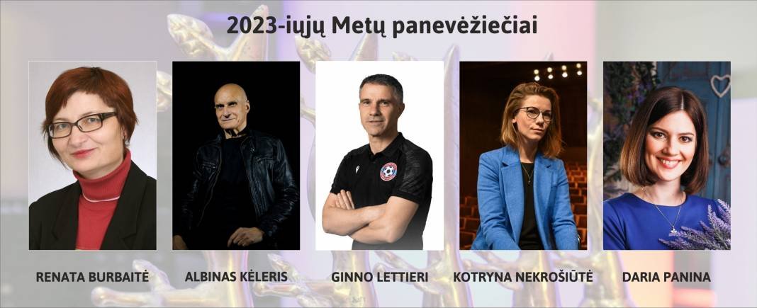 Išrinkti 2023-iųjų Metų panevėžiečiai