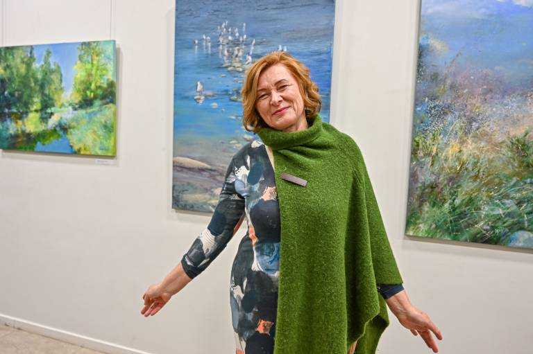 Dailininkė Ilona Žvinakienė: svarbiausia, kad vanduo nenustotų tekėti