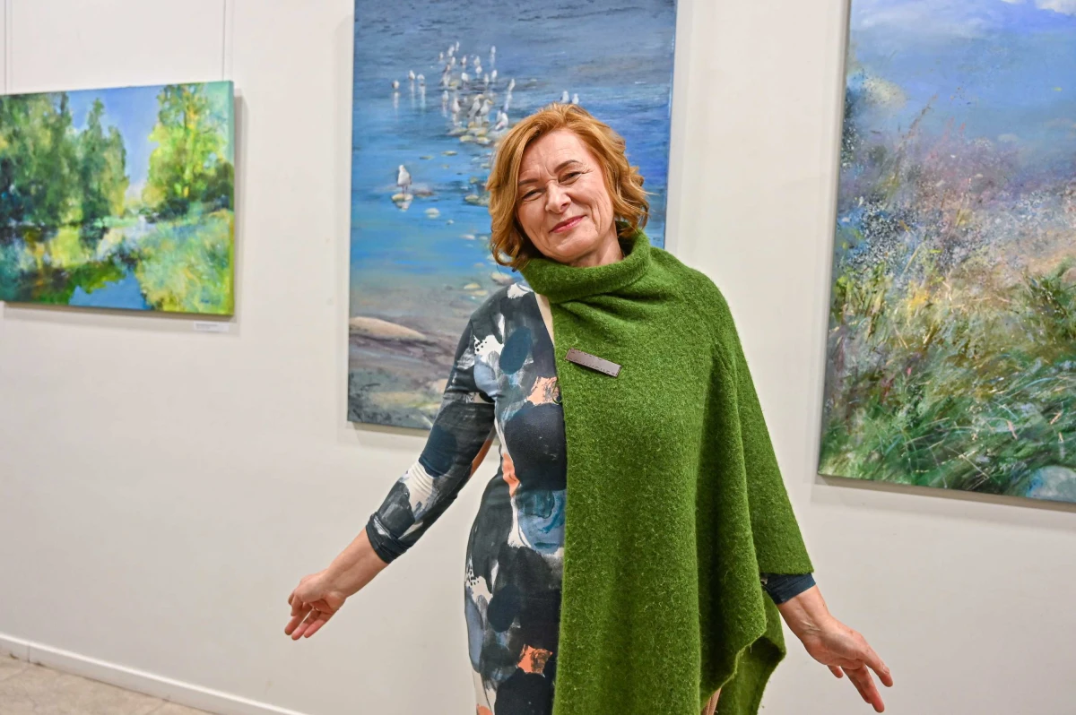 Dailininkė Ilona Žvinakienė: svarbiausia, kad vanduo nenustotų tekėti