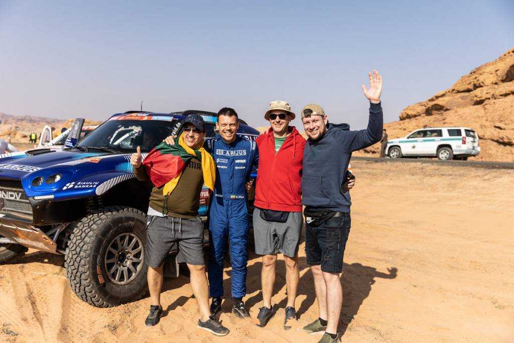 Vaidotas Žala po pirmojo greičio ruožo: „Važiavau ir labai negražiai kalbėjau“