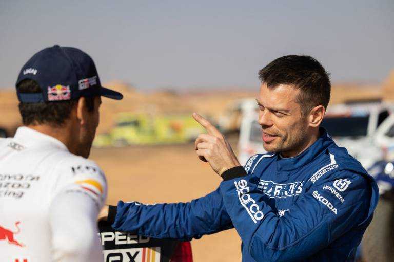 Vaidotas Žala po pirmojo greičio ruožo: „Važiavau ir labai negražiai kalbėjau“