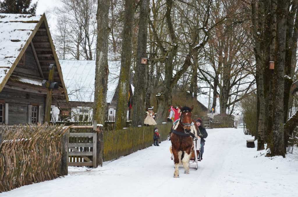 Kleboniškių muziejaus Užgavėnėse – išlaikytos tradicijos ir sočios linksmybės