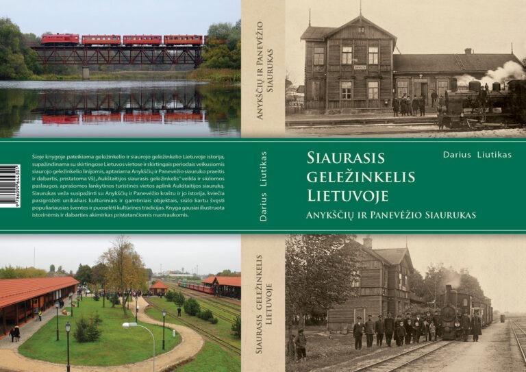 Vilniaus Knygų mugėje pristatoma nauja knyga apie siaurąjį geležinkelį Lietuvoje!
