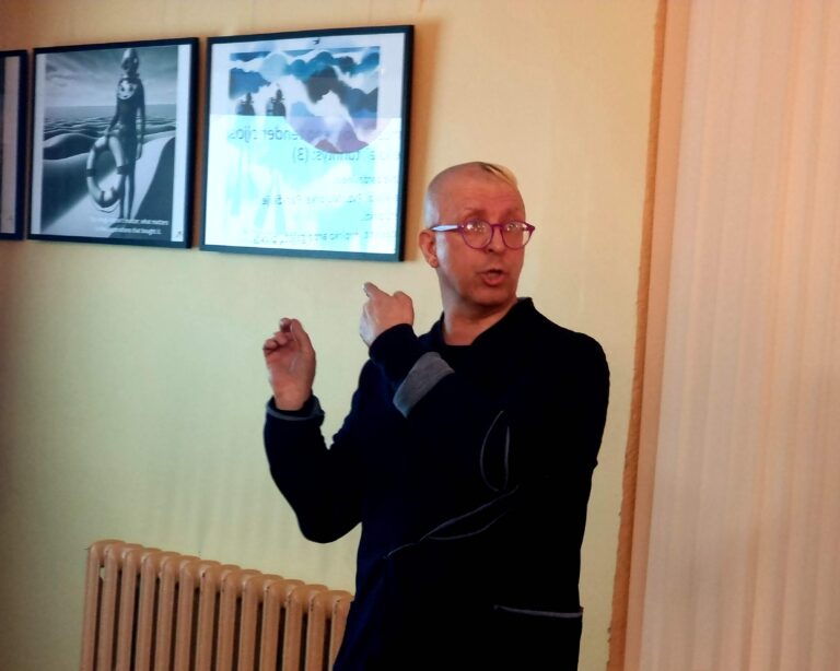 "Židinio" bibliotekoje lankėsi Tomas Lagūnavičius