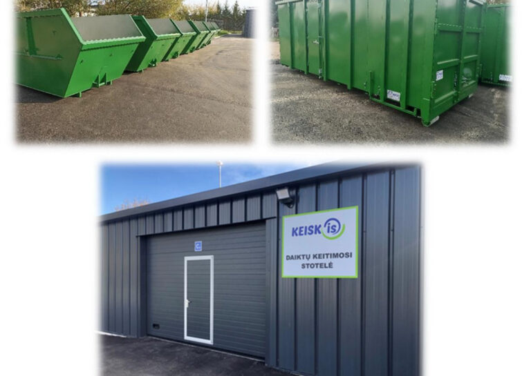Panevėžyje pradeda veikti nauja didelių gabaritų atliekų surinkimo aikštelė