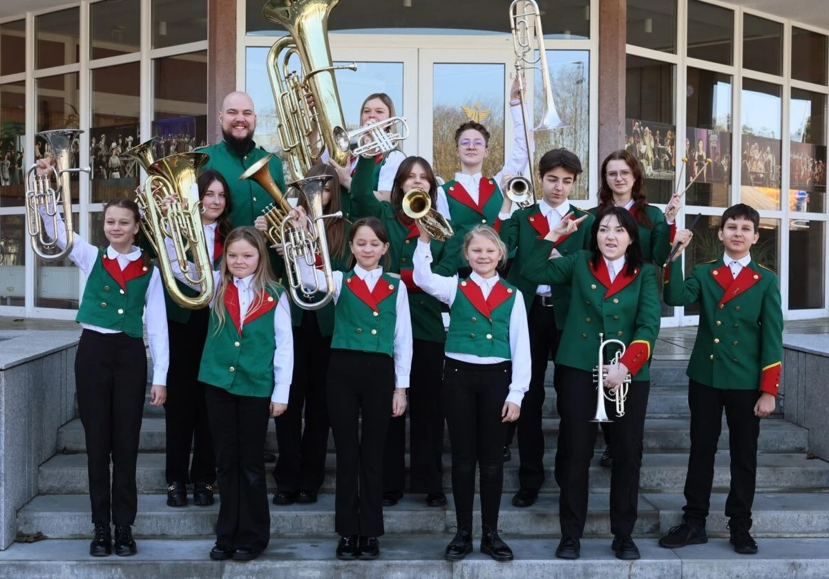 Tarp geriausių šalies pučiamųjų instrumentų orkestrų – Panevėžio rajono muzikantai