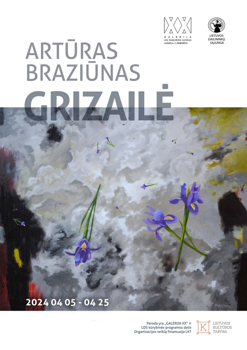 Artūro Braziūno tapybos paroda „Grizailė“ – tapybos metaforų labirintais
