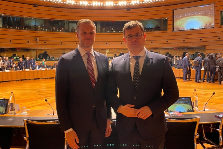 G. Landsbergis Briuselyje: JAV parama leido išvengti lemtingos kulkos, tačiau daug kulkų yra pakeliui