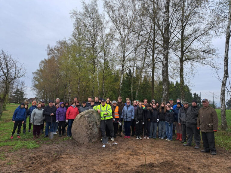 Puikiai padirbėta Paįstryje per talką