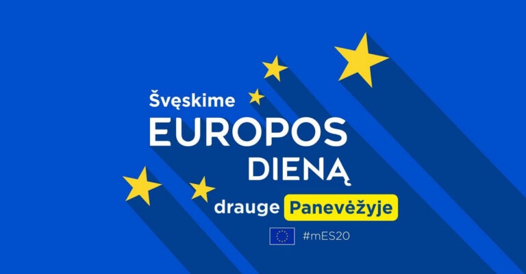 Švenčiame Europos dieną – vienybės ir solidarumo šventę