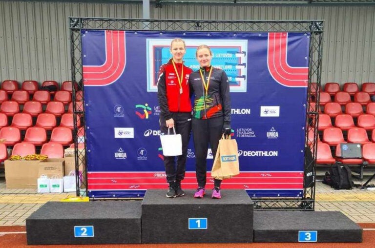 Vilgustė Gustaitytė nugalėjo Lietuvos akvatlono čempionate