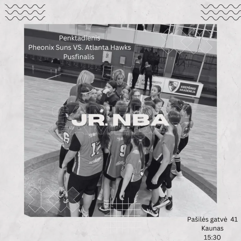 Jauniausios Panevėžio sporto centro krepšininkės varžysis „Jr. NBA League“ finalo ketverte