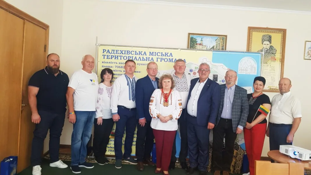 Panevėžio rajono savivaldybės delegacija lankėsi Ukrainoje
