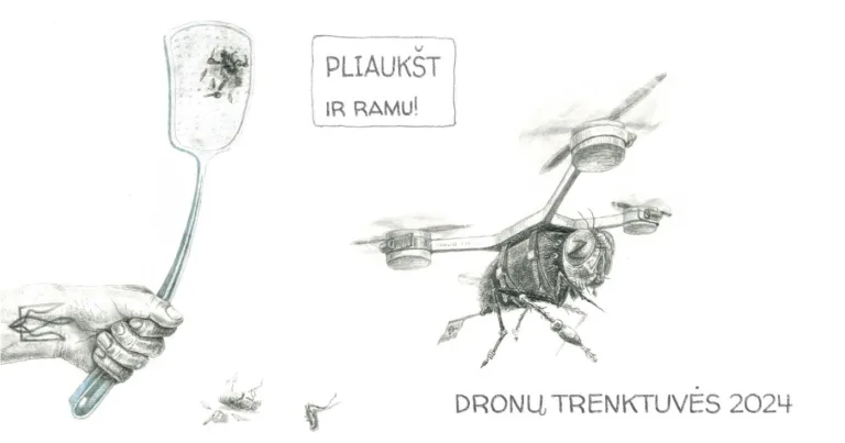Savanoriai kviečia prisijungti prie neįprastos akcijos „Dronų trenktuvės“