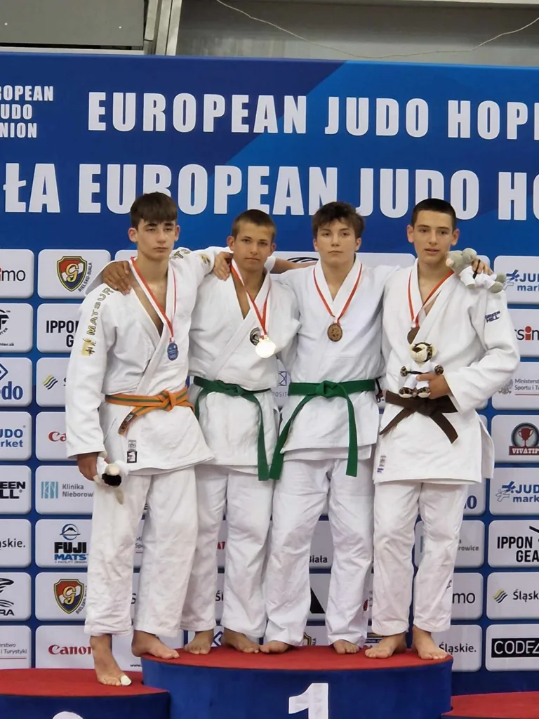 Panevėžio sporto centro ugdytinis Europos dziudo taurėje laimėjo auksą