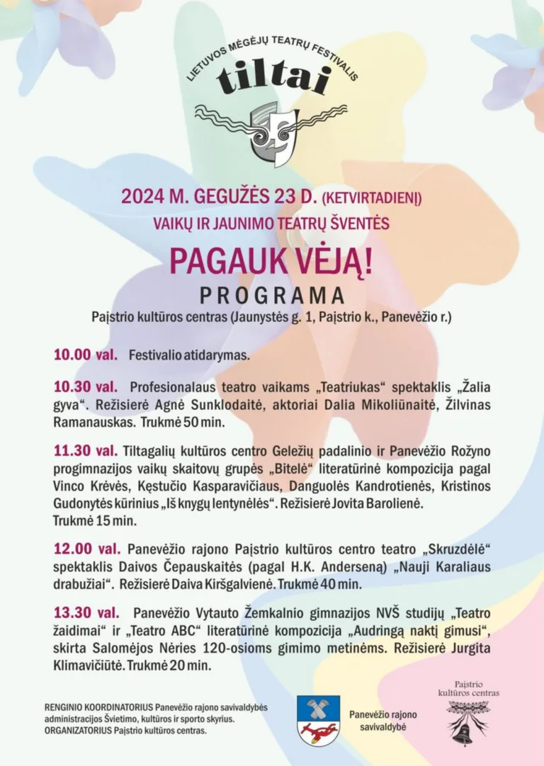 „Tiltai 2024“: tarp vaikystės įspūdžių ir gilių išgyvenimų