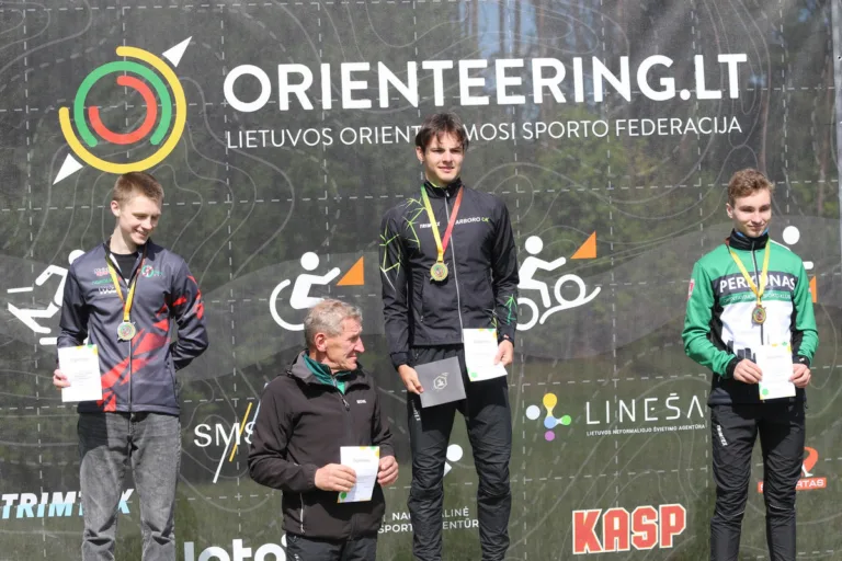 Iš Lietuvos orientavimosi sporto čempionato parvežtas sidabras ir bronza