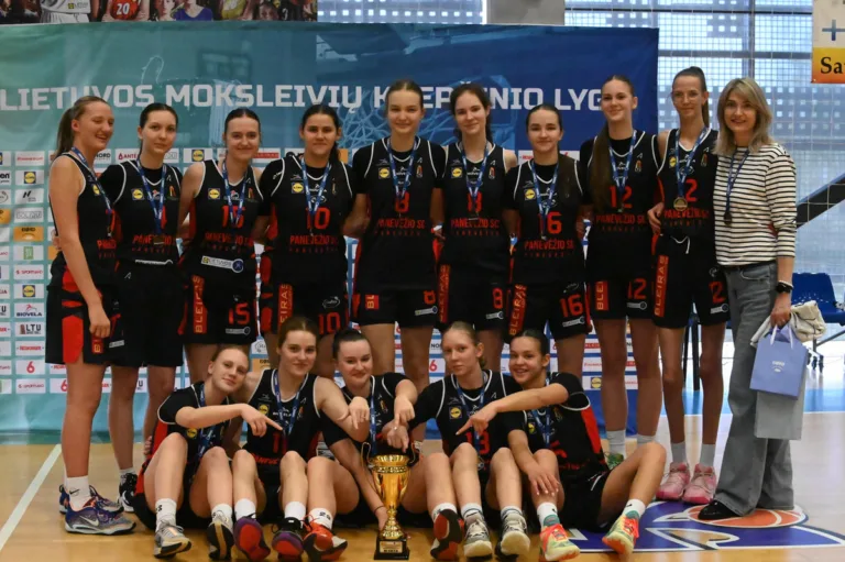 Panevėžio sporto centro krepšininkai - MKL U14 čempionai